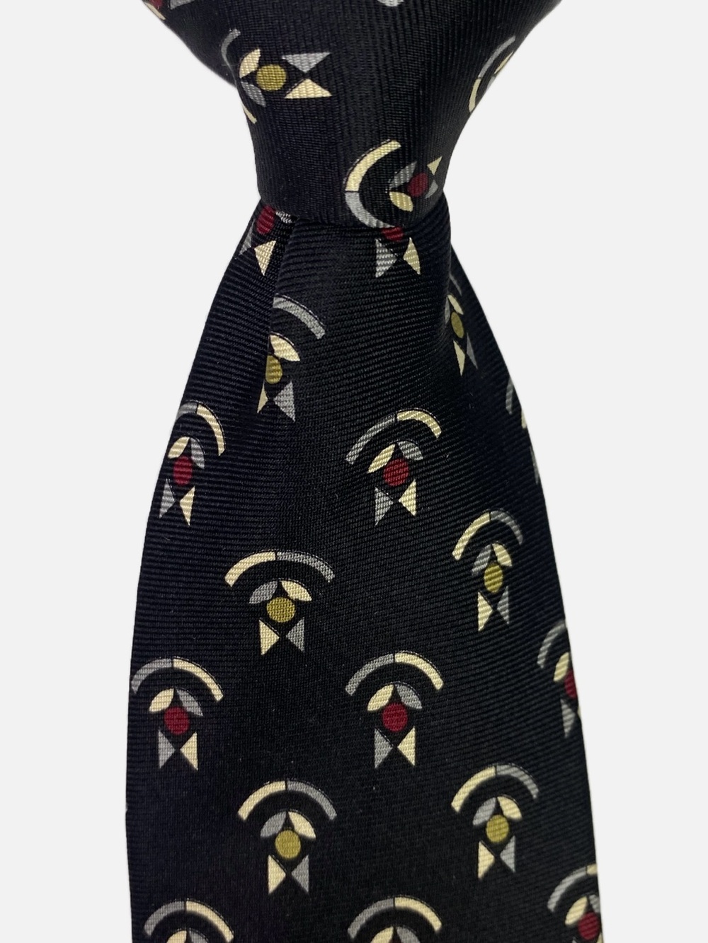 Frank Lloyd Wright Tie Neck Tie April Showers Silk Art Deco Foundation Vintage